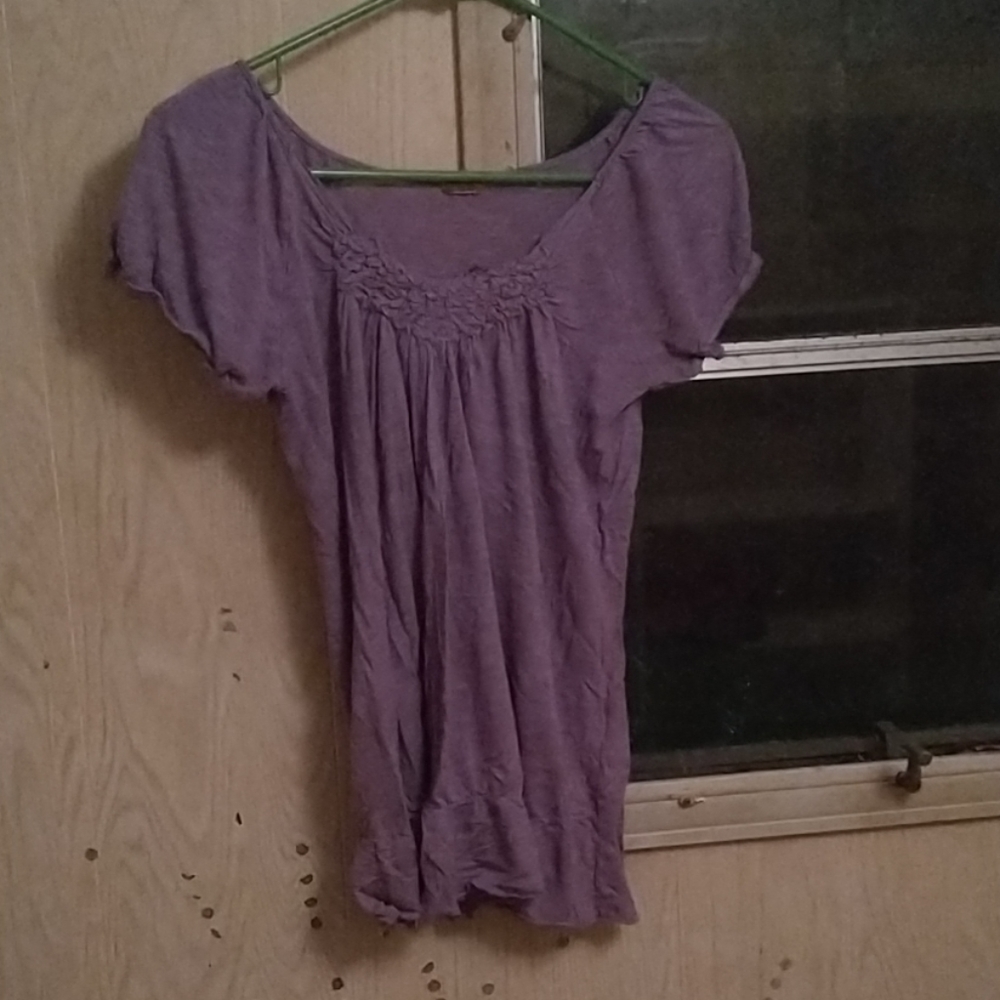 Purple blouse